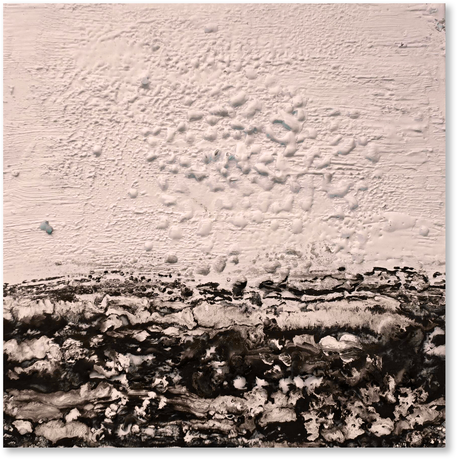 Close-up of a textured wall with a gradient from light to dark